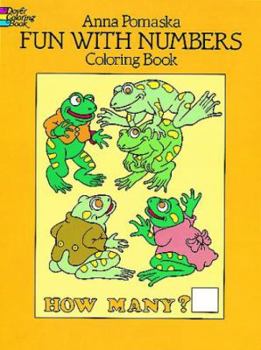 Paperback Fun with Numbers Coloring Activity Book