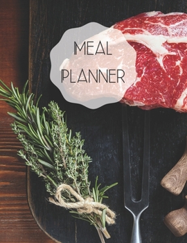 Meal Planner: Track and plan your food weekly, contains shopping list