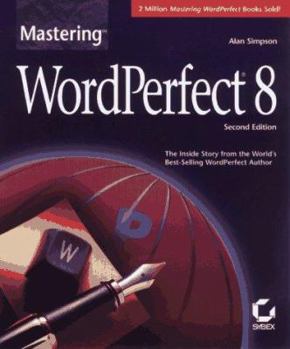 Paperback Mastering WordPerfect 8 Book