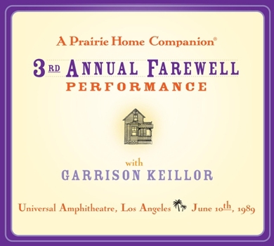 Audio CD A Prairie Home Companion: The 3rd Annual Farewell Performance Book