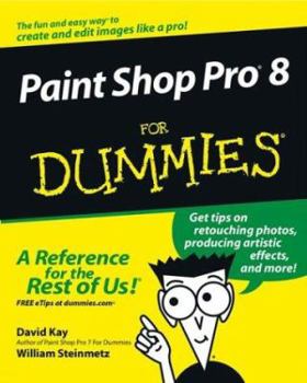 Paperback Paint Shop Pro 8 for Dummies Book