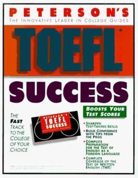 Paperback Peterson's Toefl Success (Peterson's TOEFL CBT Success) Book