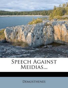 Paperback Speech Against Meidias... [Greek] Book