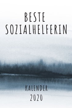 BESTE  Sozialhelferin  KALENDER 2020: Cooles Geschenk für eine Sozialhelferin  - Kalender Geschenkidee für das Jahr 2020 im White Black Design - mit ... Notizbuch - Neujahrs Geschen (German Edition)