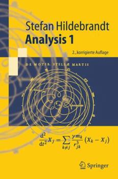 Paperback Analysis 1 [German] Book