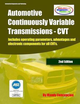 Paperback Automotive Continuously Variable Transmissions - CVT Book