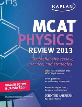 Paperback Kaplan MCAT Physics Review Notes (Kaplan Test Prep) Book