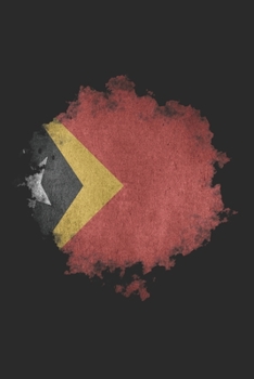 Paperback Timor Leste Notebook: Timor Leste Notebook - college book - diary - journal - booklet - memo - composition book - 120 sheets - Dot Grid pape Book