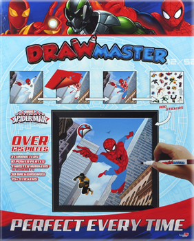 Paperback Drawmaster Marvel Ultimate Spider-Man: Spider-Man, Vulture and Iron Spider (Deluxe Set) Book