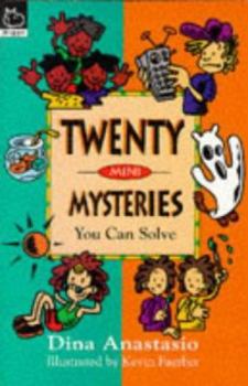 Paperback Twenty Mini Mysteries You Can Solve (Puzzle Books) Book