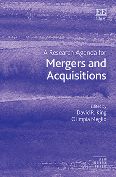 Hardcover A Research Agenda for Mergers and Acquisitions Book