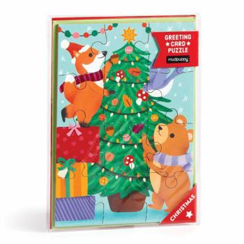 Misc. Christmas Critters Greeting Card Puzzle Book