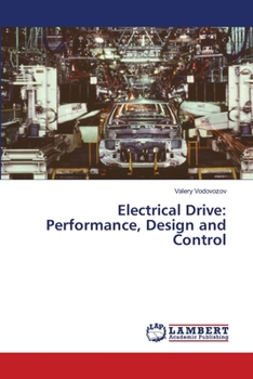 Paperback Electrical Drive: Performance, Design and Control Book