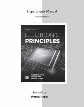 Create Only for Experiments Manual to Accompany Electronic Principles 2025r