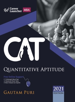 Paperback Cat 2021 Quantitative Aptitude Book