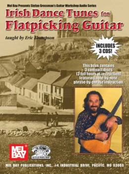 Paperback Irish Dance Tunes for Flatpicking Guitar [With 3 CDs] Book