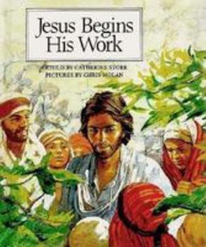 Library Binding Jesus Begins His Work Book