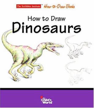 Library Binding How to Draw Dinosaurs Book