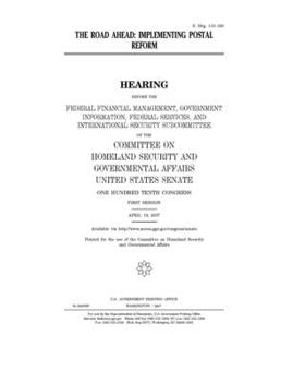 Paperback The road ahead: implementing postal reform Book