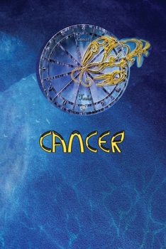 Paperback Cancer: Personalized Astrology Notebook For Your Special Someones - 120 pages, 6x9 Book