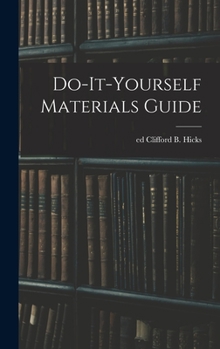 Hardcover Do-it-yourself Materials Guide Book