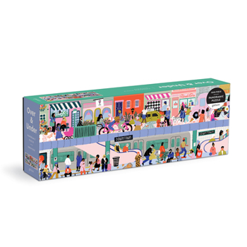 Misc. Over & Under 1000 Piece Panoramic Puzzle Book