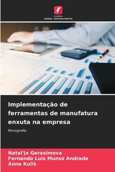 Paperback Implementação de ferramentas de manufatura enxuta na empresa [Portuguese] Book
