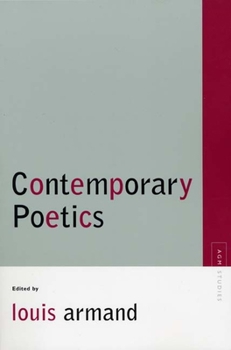 Hardcover Contemporary Poetics Book