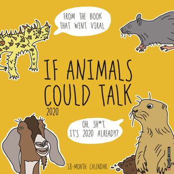 Calendar If Animals Could Talk 2020 Wall Calendar Book