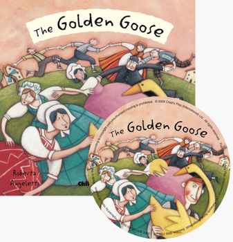 Paperback The Golden Goose [With CD (Audio)] Book