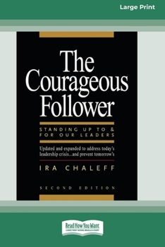 Paperback The Courageous Follower [Standard Large Print 16 Pt Edition] Book