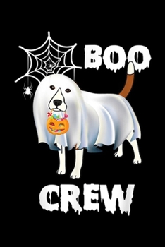 Boo Crew: Beagle Boo Crew Halloween Costume Spiders Dog Gifts Journal/Notebook Blank Lined Ruled 6x9 100 Pages