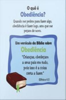 Paperback A Biblia Fala Sobre Obediencia: Crianças, obedeçam a seus pais (A Bíblia Fala Sobre...) (Portuguese Edition) [Portuguese] Book