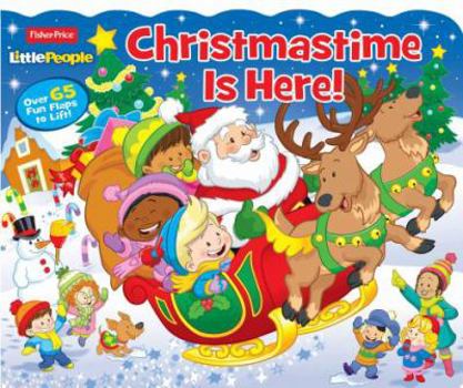 Board book Fisher Price Little People Christmastime Is Here! Book