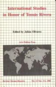 Paperback International Studies in Honor of Tomas Rivera Book