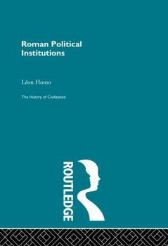 Hardcover Roman Political Institutions Book
