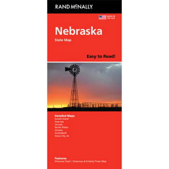 Loose Leaf Rand McNally Easy to Read: Nebraska State Map Book