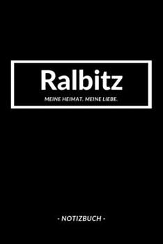 Ralbitz: Notizblock A5 120 Seiten | Punktraster | Notizbuch für deine Stadt (German Edition)