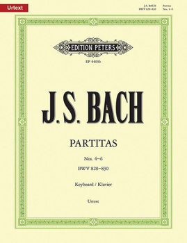 Paperback Partitas -- Nos. 4-6 Bwv 828-830 Book