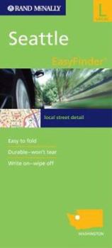 Map Rand McNally: Seattle (EasyFinder Maps) Street Detail Book