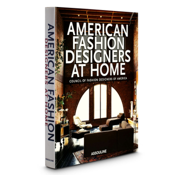 Hardcover American Fashion Designers at Home Book