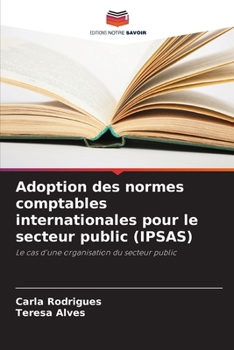 Paperback Adoption des normes comptables internationales pour le secteur public (IPSAS) [French] Book
