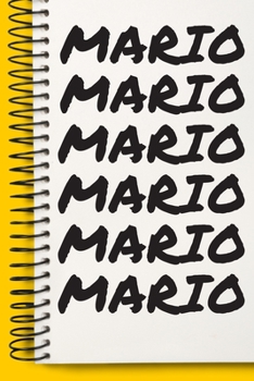 Paperback Name MARIO Customized Gift For MARIO A beautiful personalized: Lined Notebook / Journal Gift, Notebook for MARIO,120 Pages, 6 x 9 inches, Gift For MAR Book