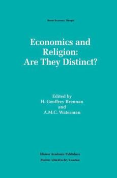 Paperback Economics and Religion: Are They Distinct? Book