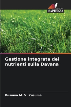 Paperback Gestione integrata dei nutrienti sulla Davana [Italian] Book