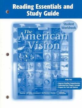 Paperback The American Vision Reading Essentials and Study Guide Student Workbook Book