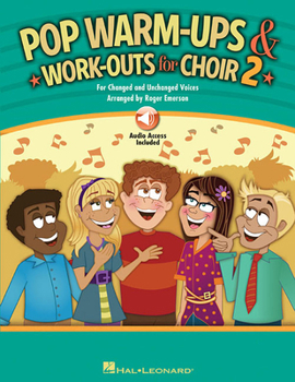 Paperback Pop Warm-Ups & Work-Outs for Choir, Vol. 2 Book/Online Audio Book