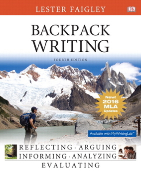 Paperback Backpack Writing, MLA Update Edition Book