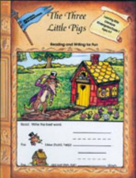 Paperback Learning with Literature: The Three Little Pigs, Reading and Writing for Fun, Grade K-1 Book