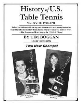 Paperback History of U.S. Table Tennis Volume 18 Book